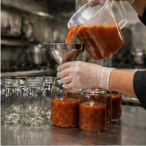 Custom sauce production